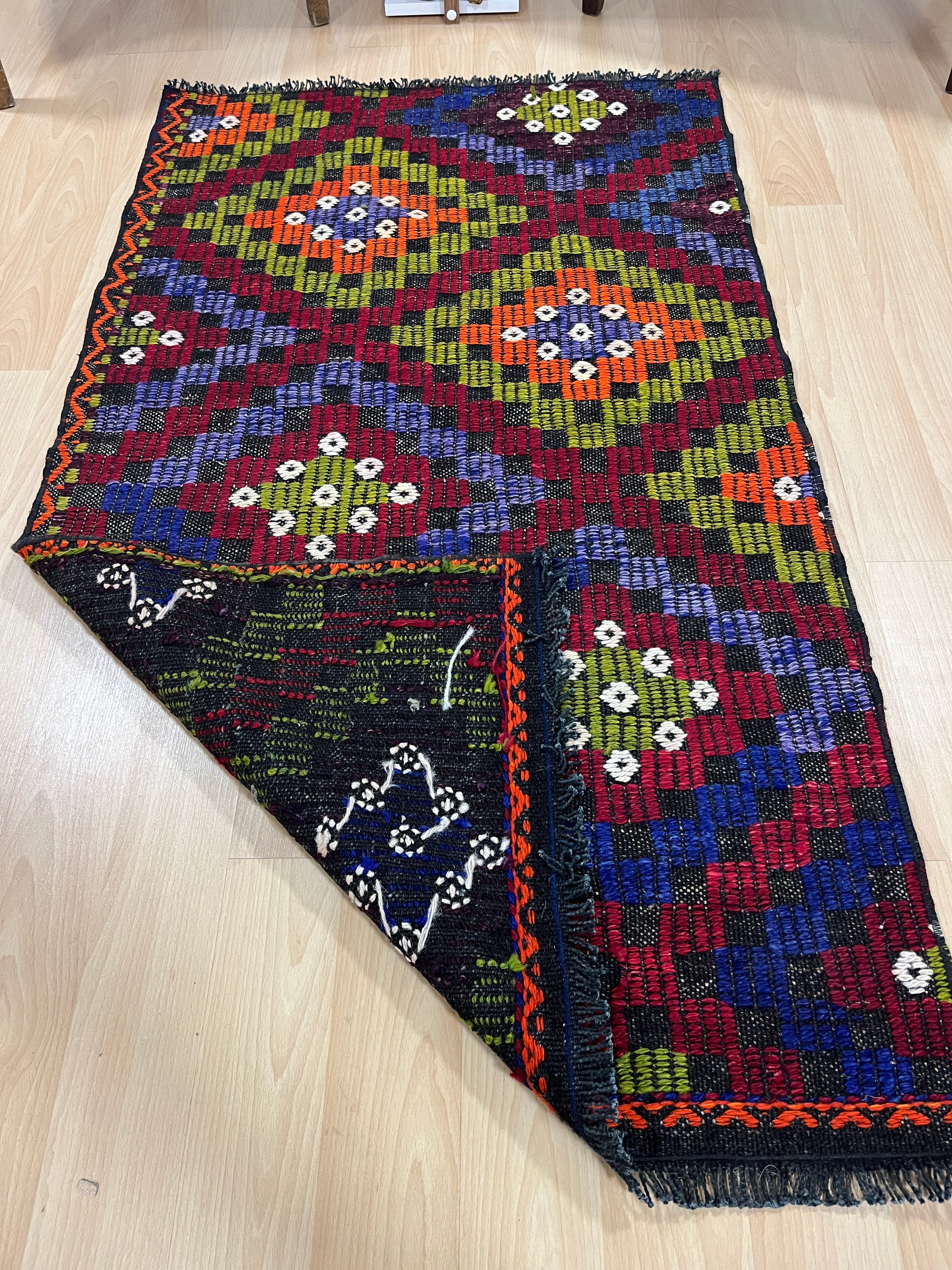 Authentic Handwoven Turkish Kilim