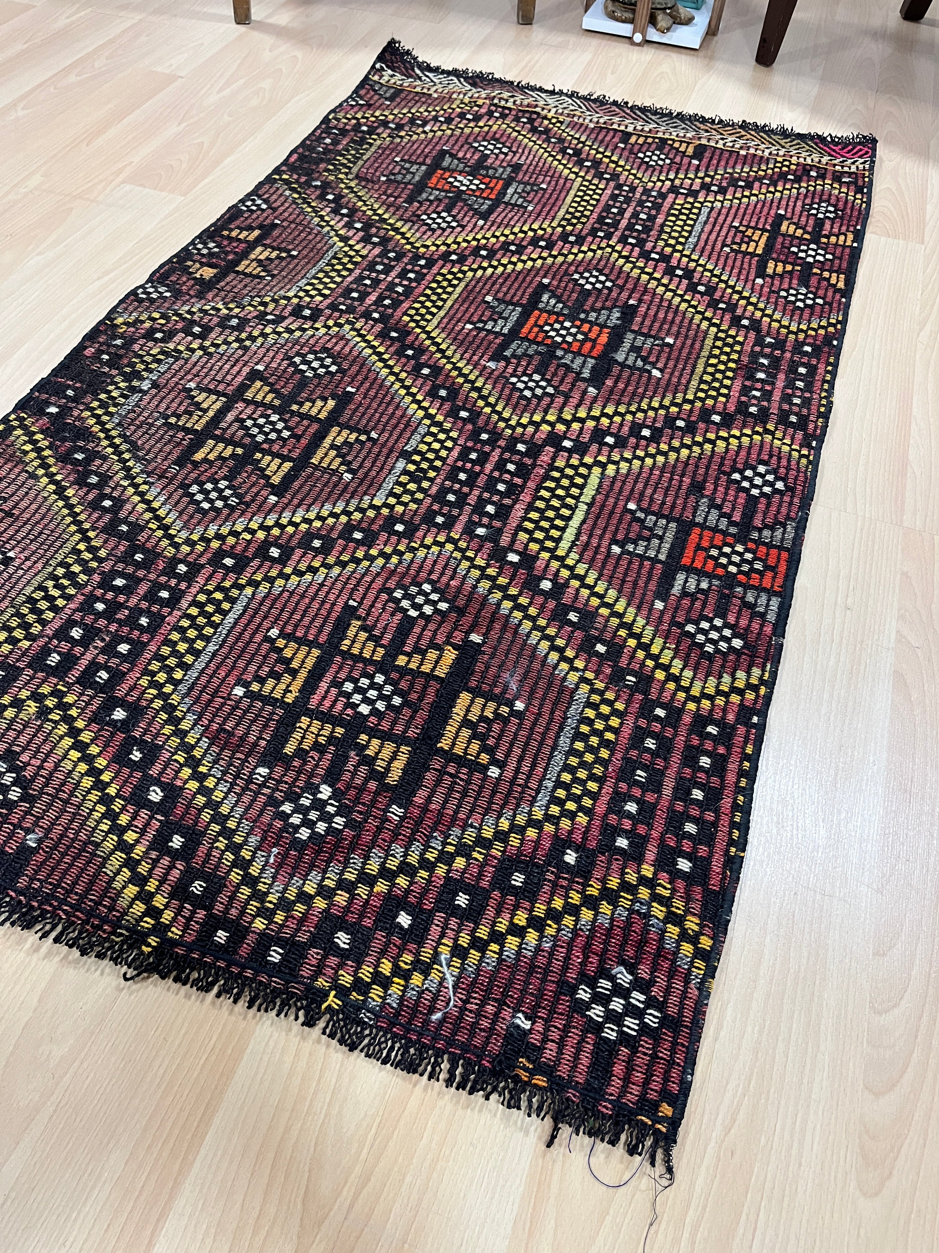 Authentic Handwoven Turkish Kilim