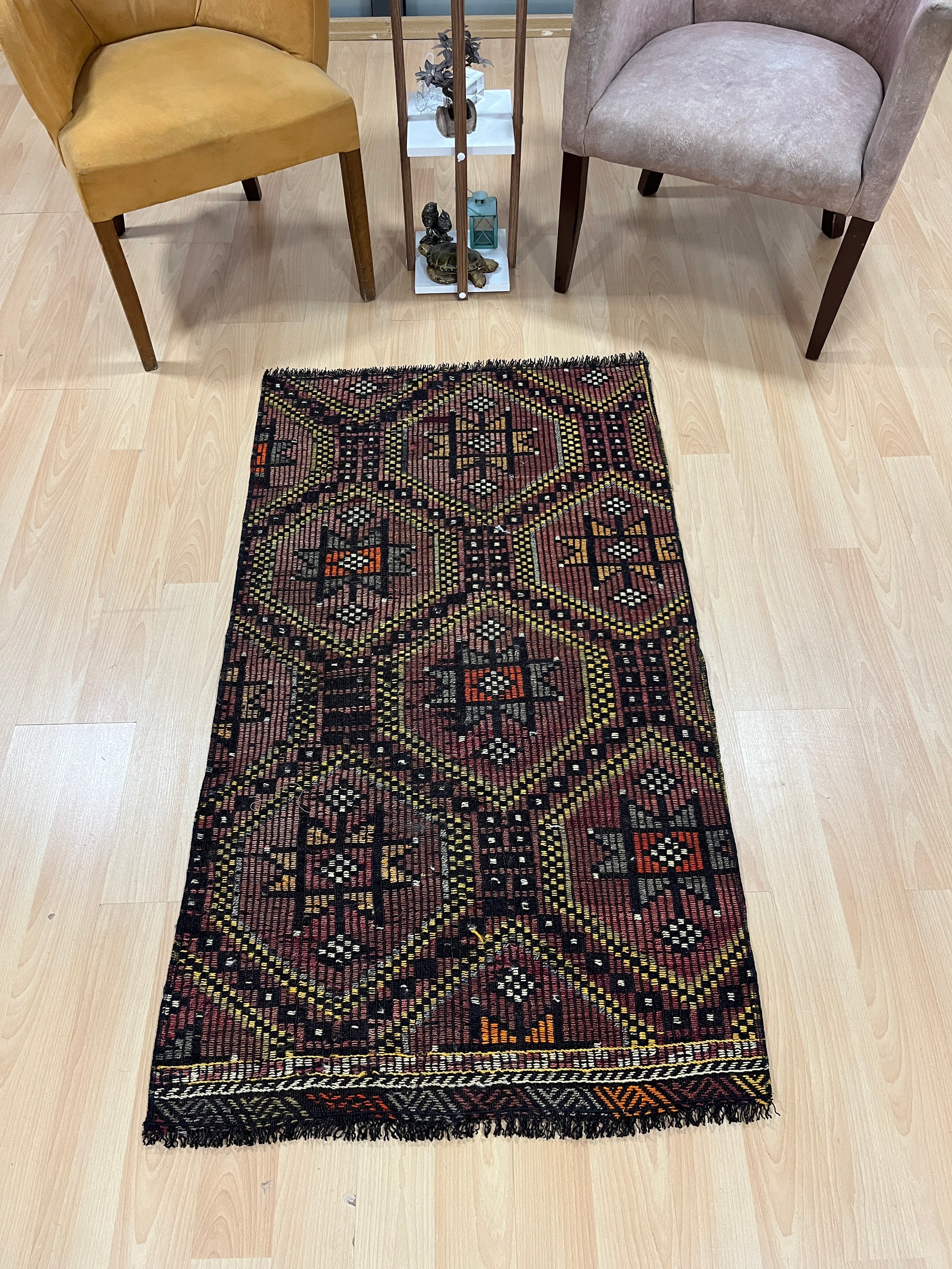 Authentic Handwoven Turkish Kilim