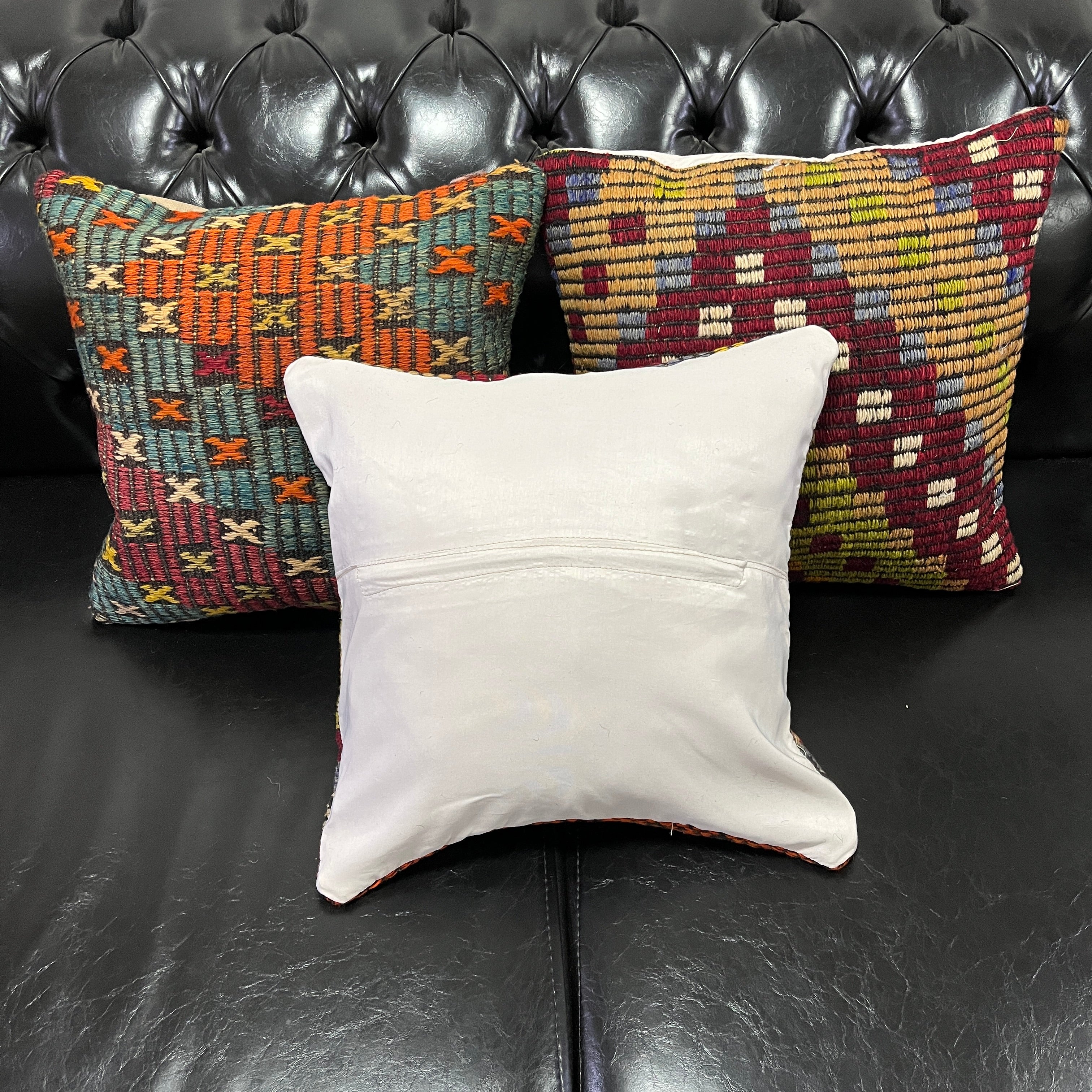 El Yapımı Otantik Yastık Kılıfı Seti