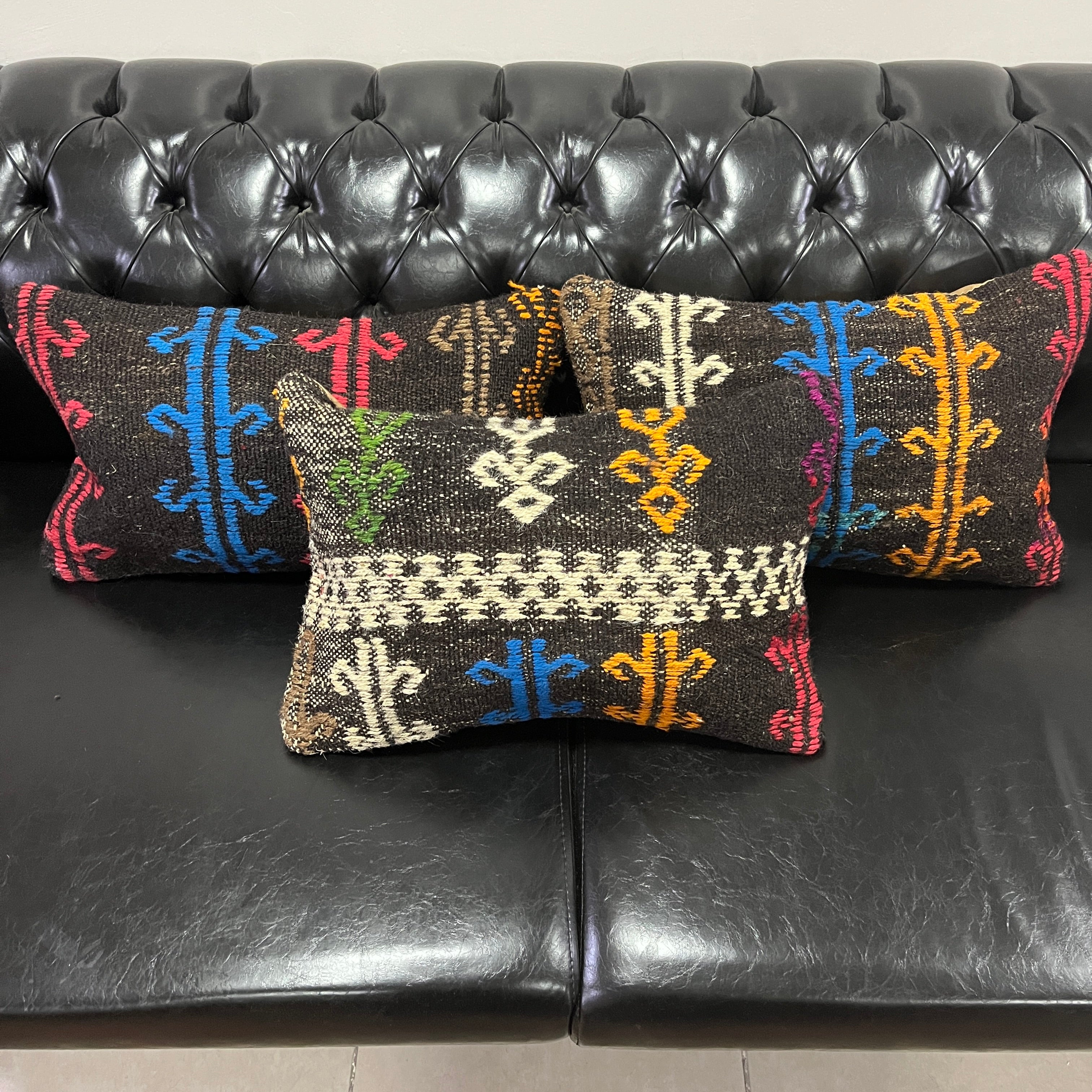 El Yapımı Otantik Yastık Kılıfı Seti