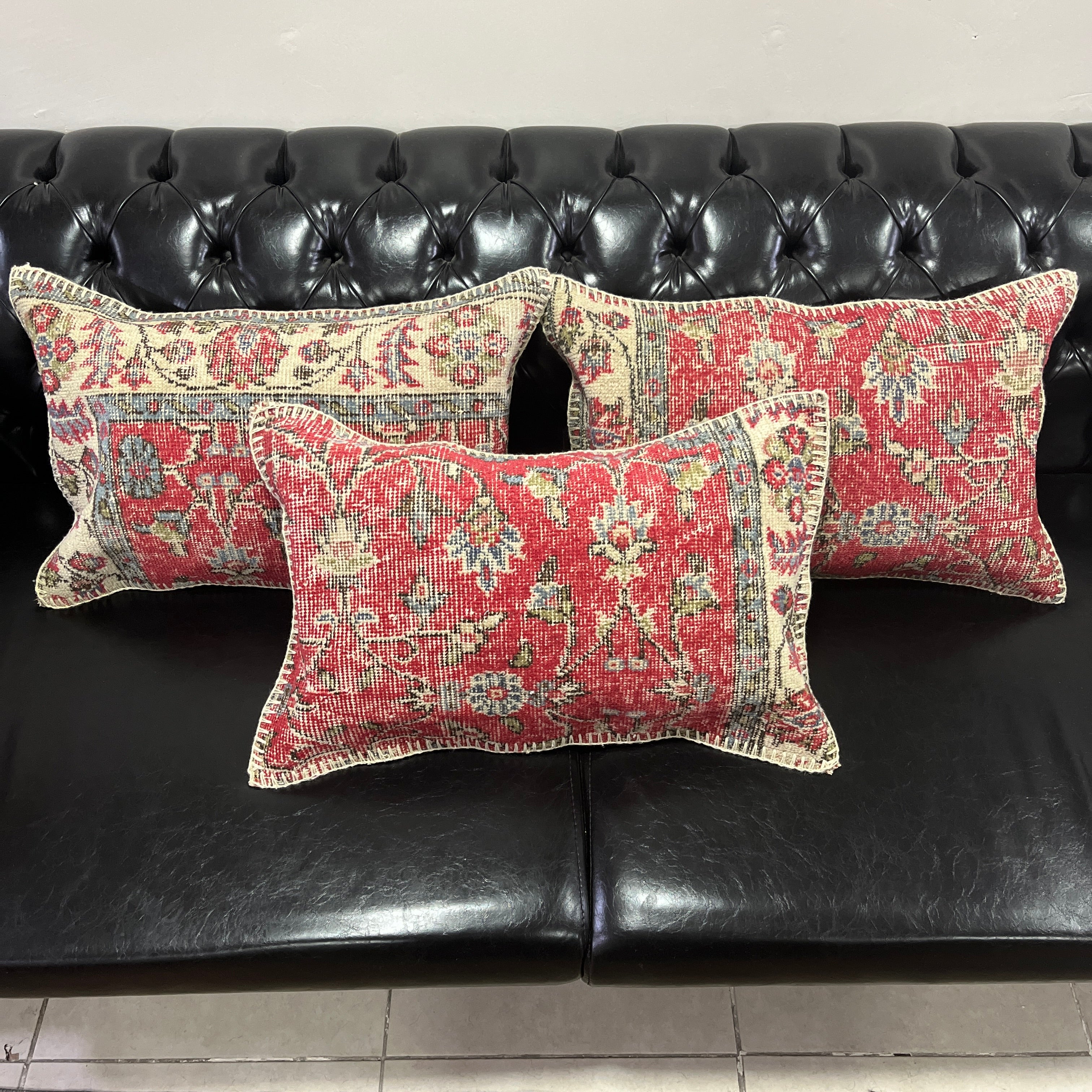 El Yapımı Otantik Yastık Kılıfı Seti