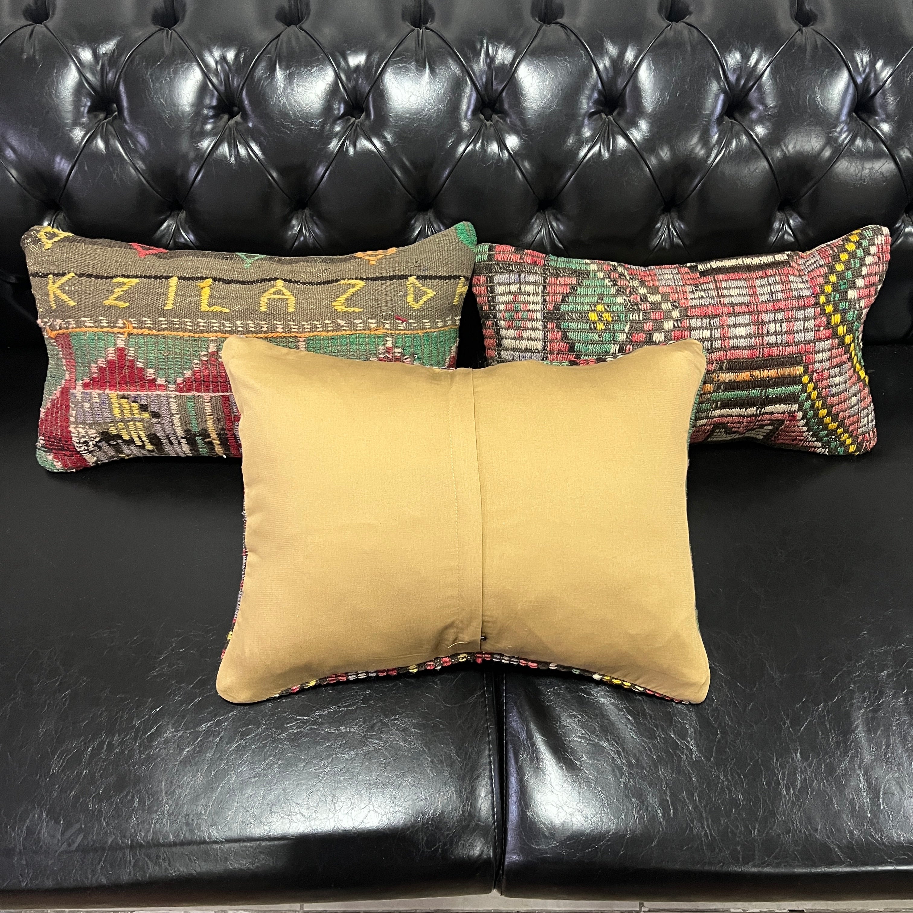 El Yapımı Otantik Yastık Kılıfı Seti