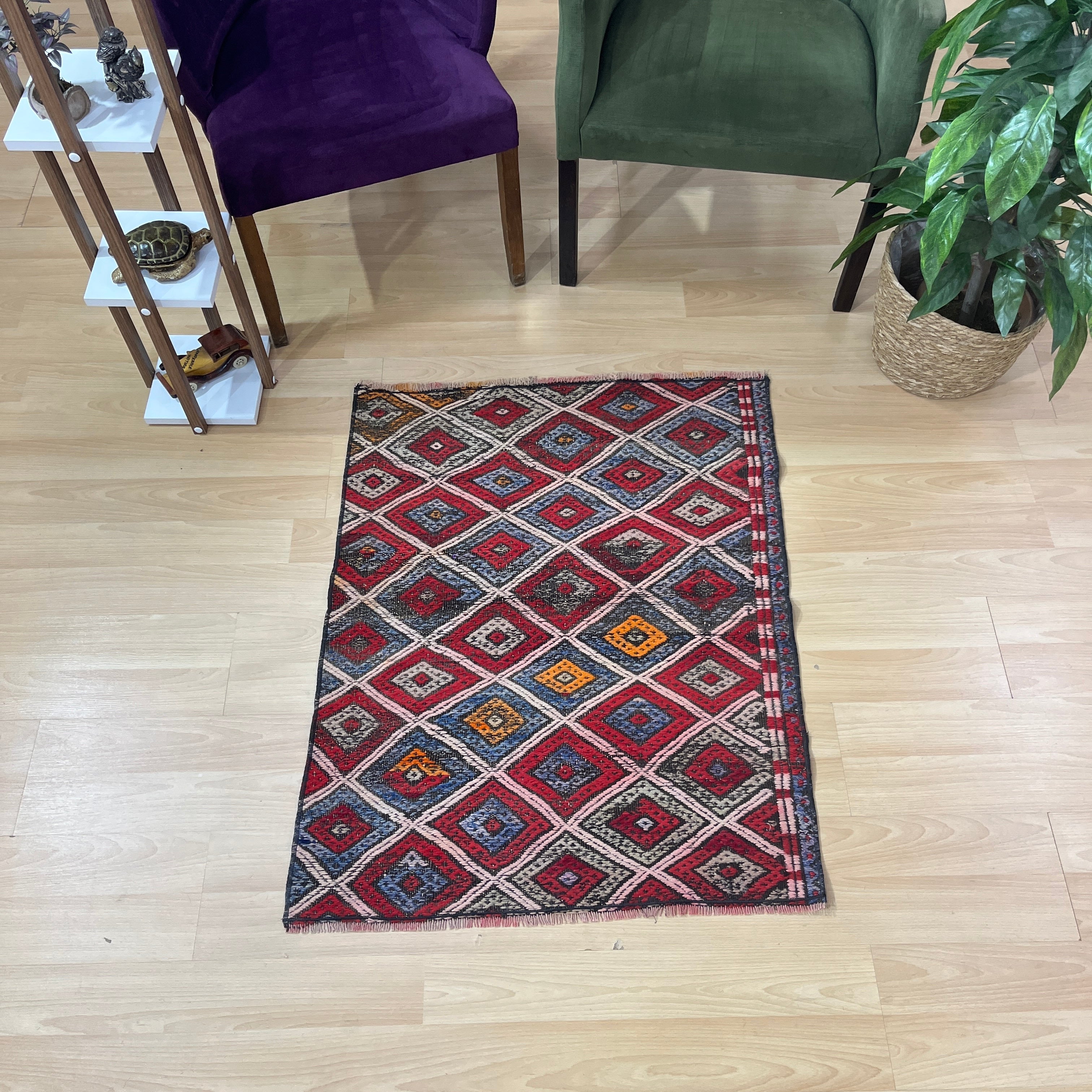 Authentic Handwoven Turkish Kilim