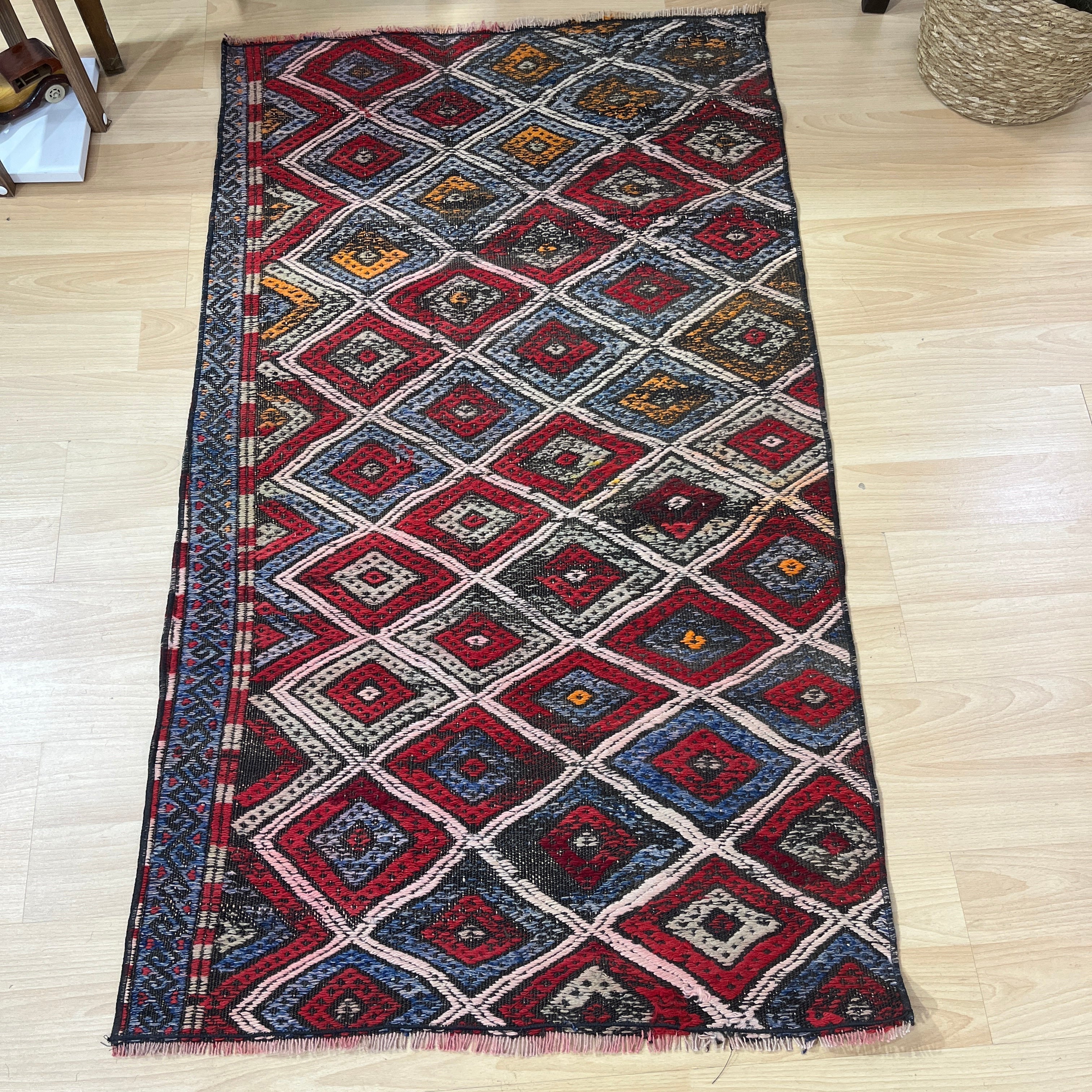 Authentic Handwoven Turkish Kilim