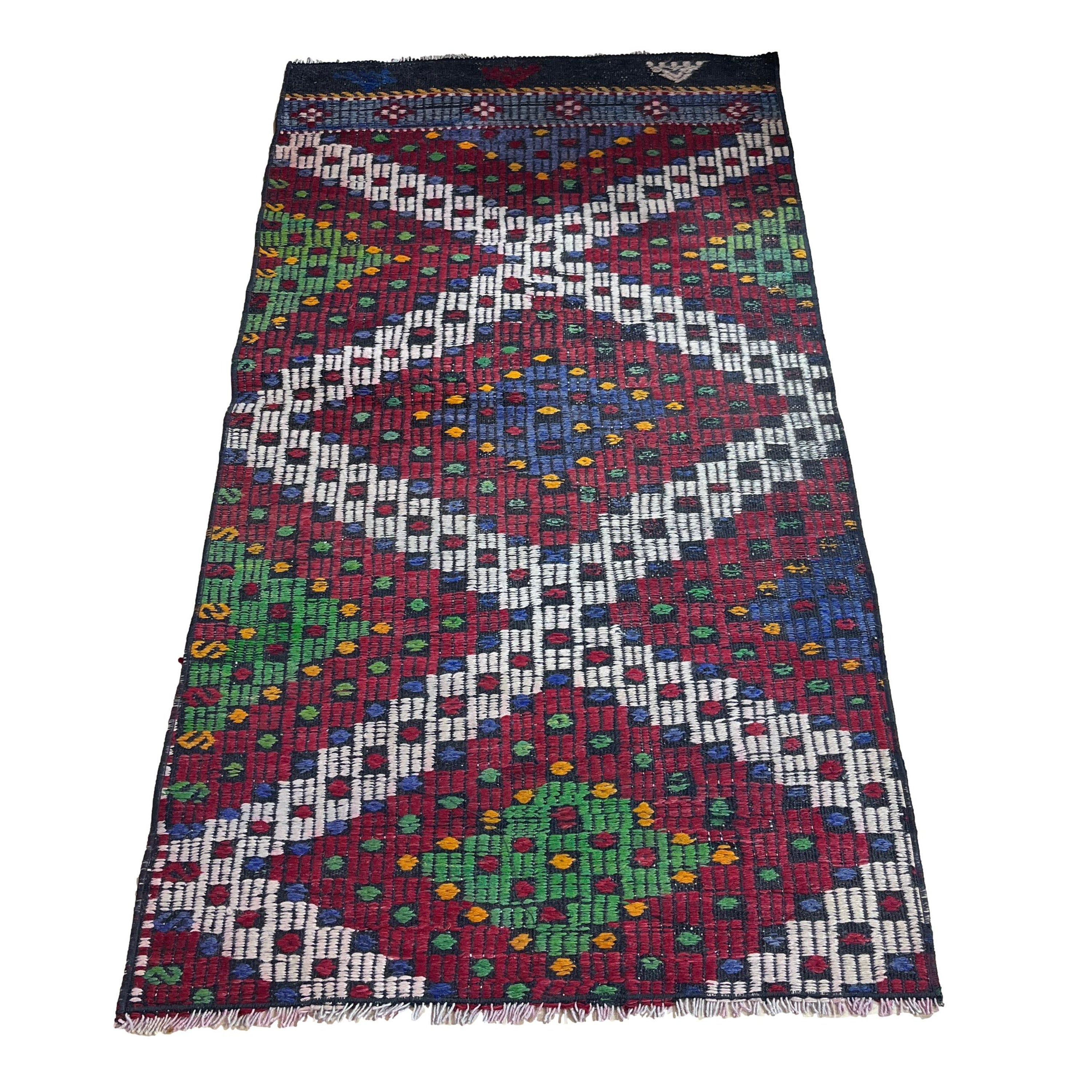Authentic Handwoven Turkish Kilim