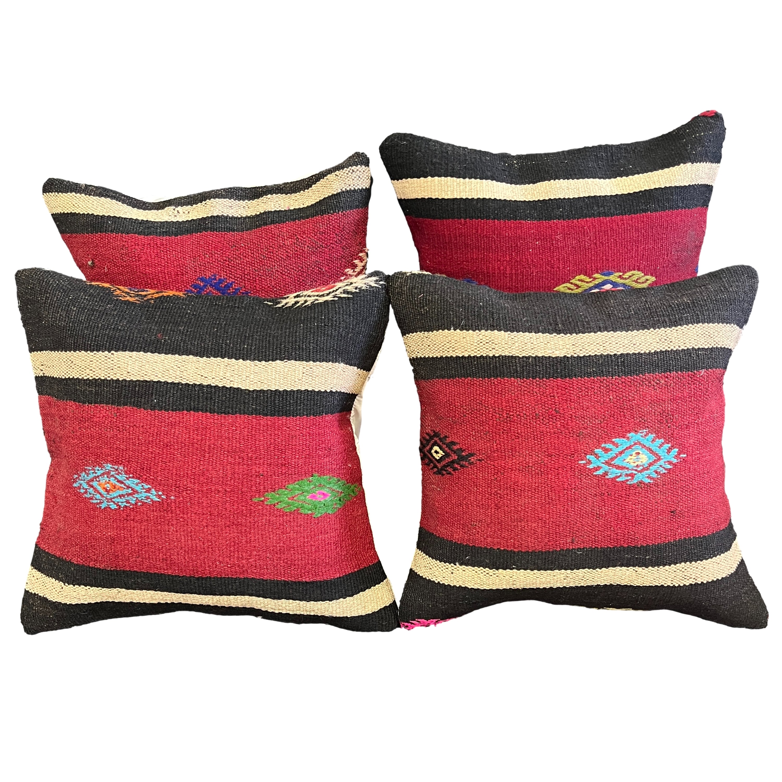 El Yapımı Otantik Yastık Kılıfı Seti