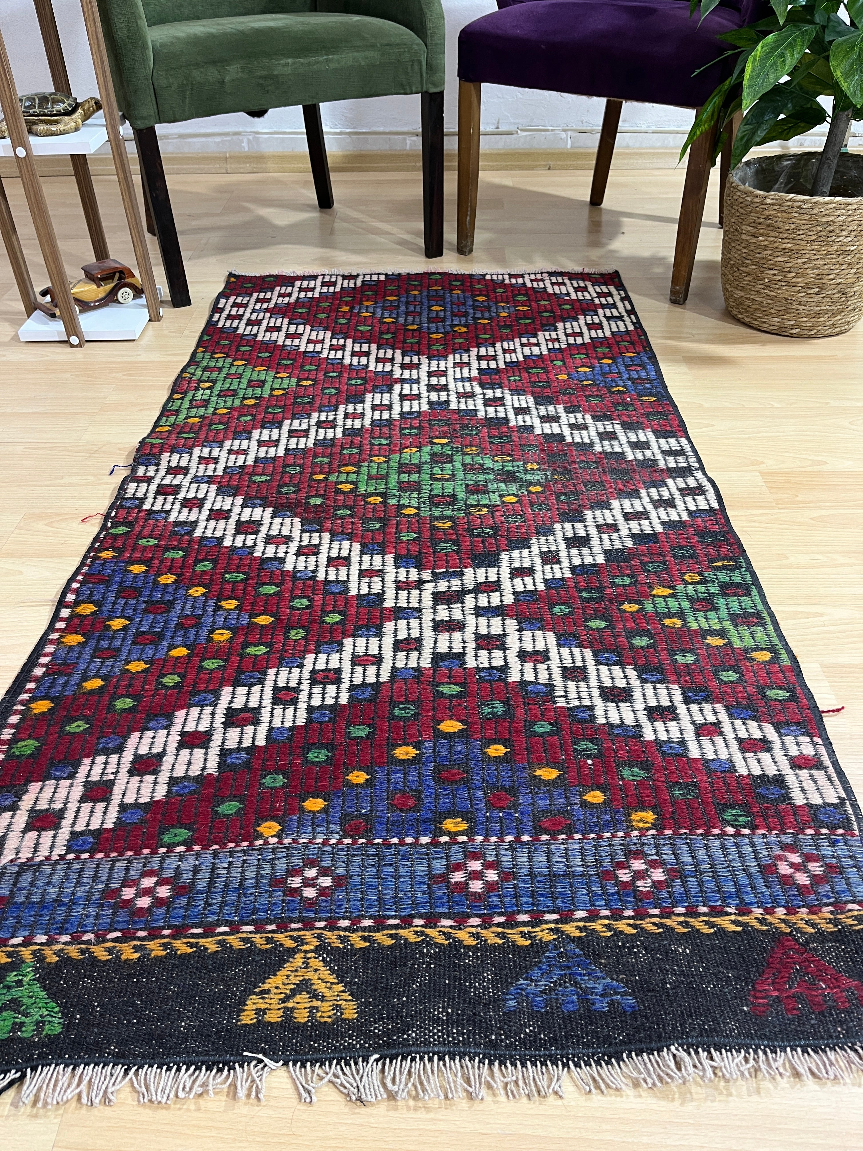 Authentic Handwoven Turkish Kilim