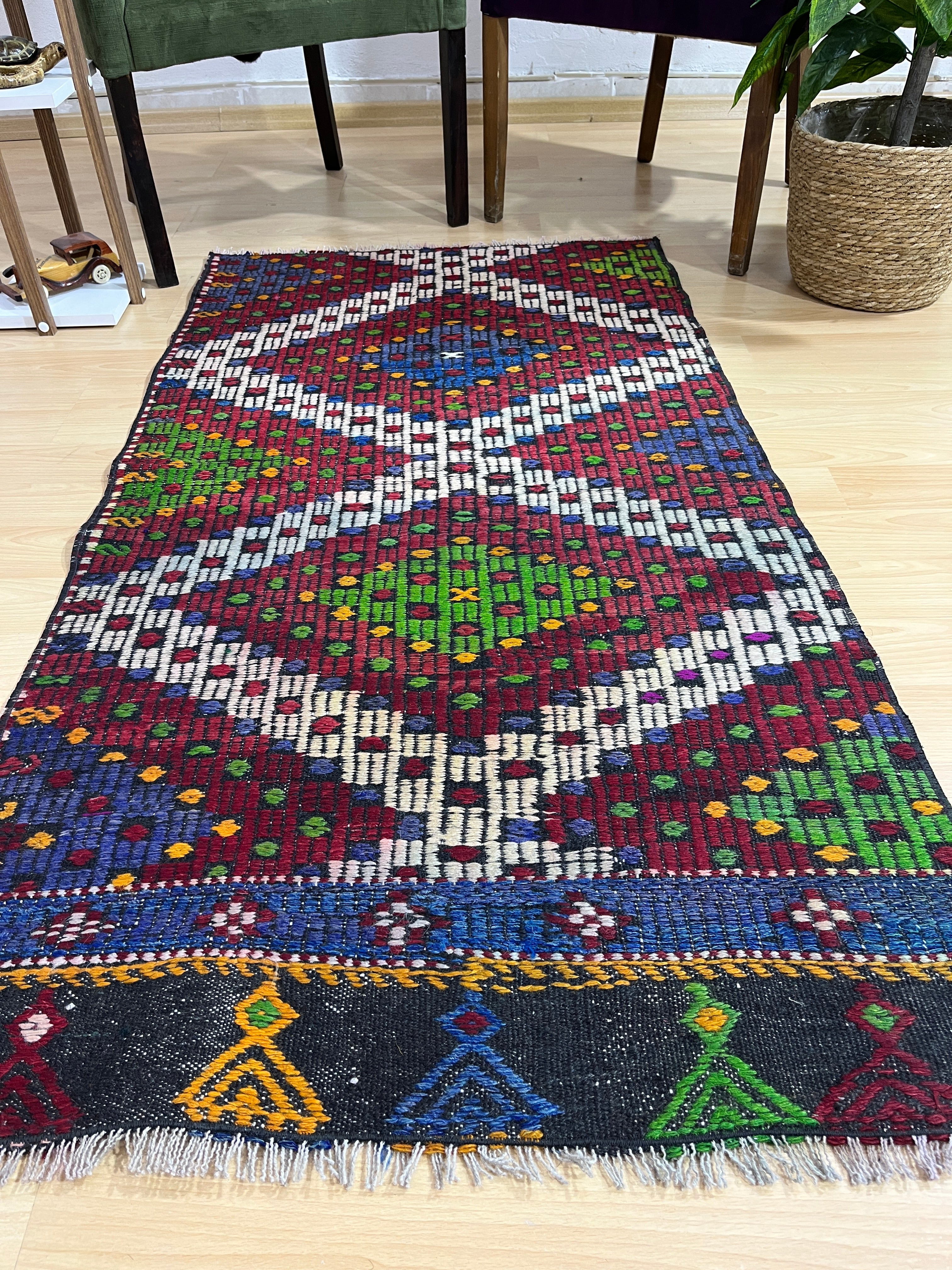 Authentic Handwoven Turkish Kilim