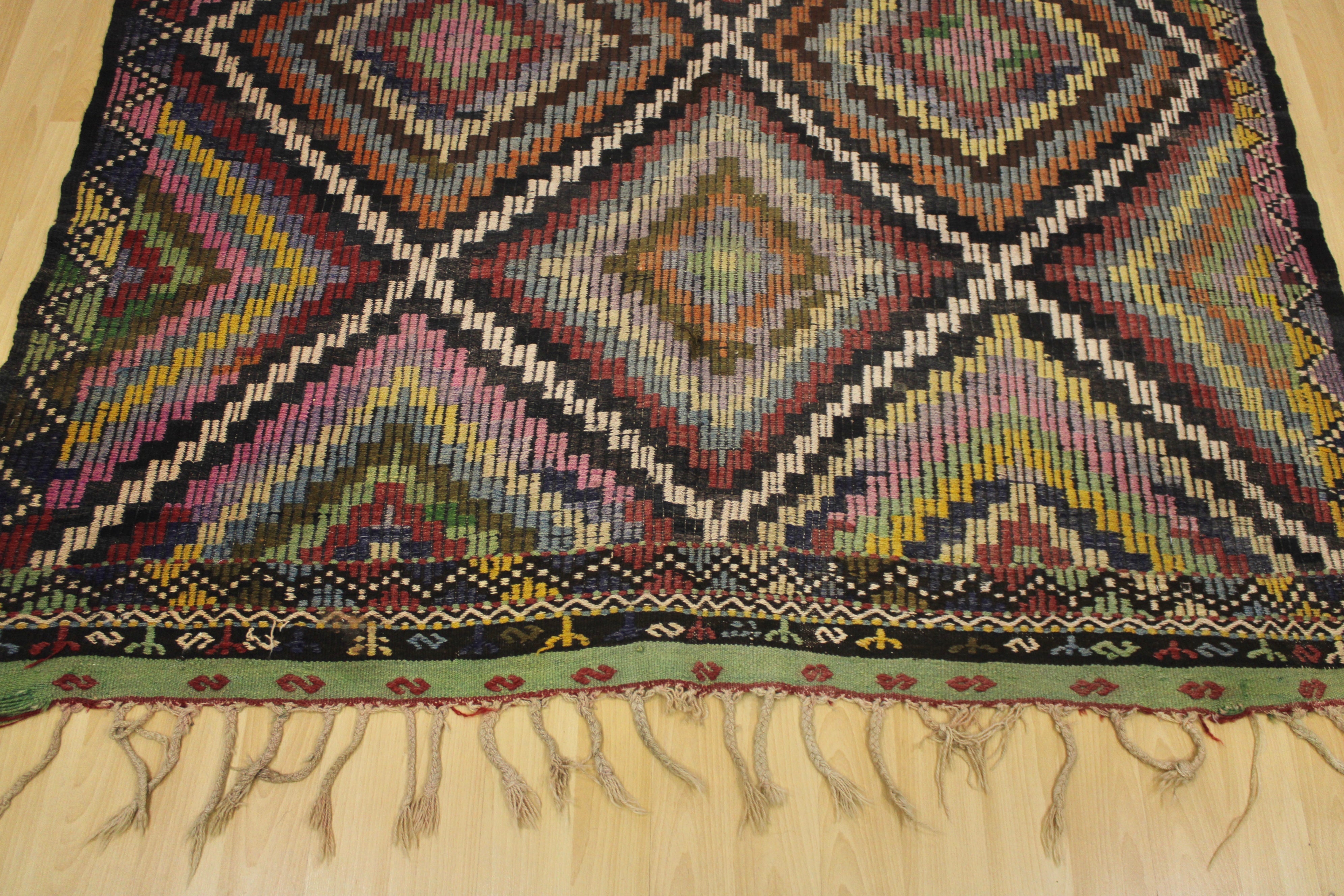Authentic Handwoven Turkish Kilim