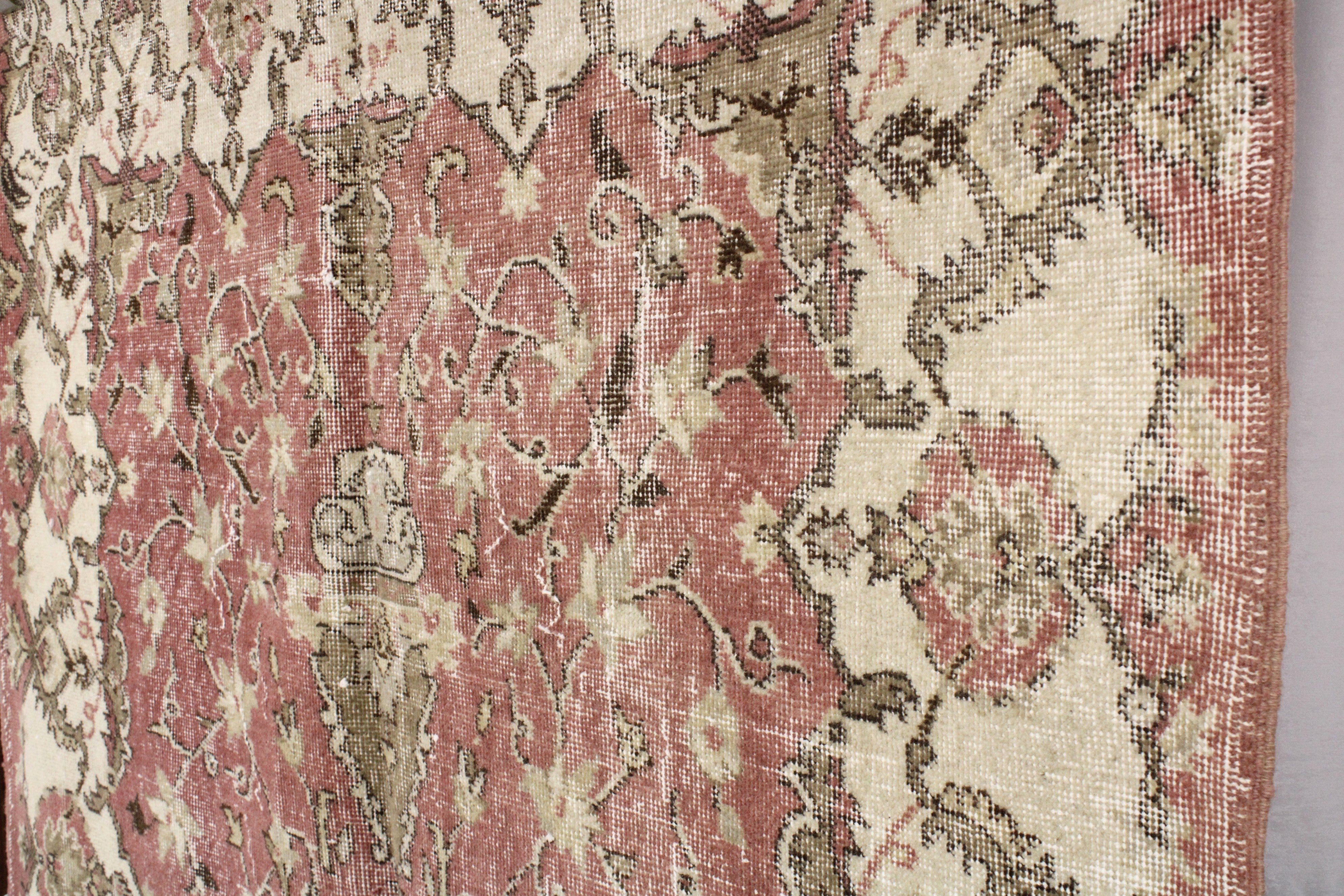 El Dokuma Anadolu Kök Boya Yün Halı