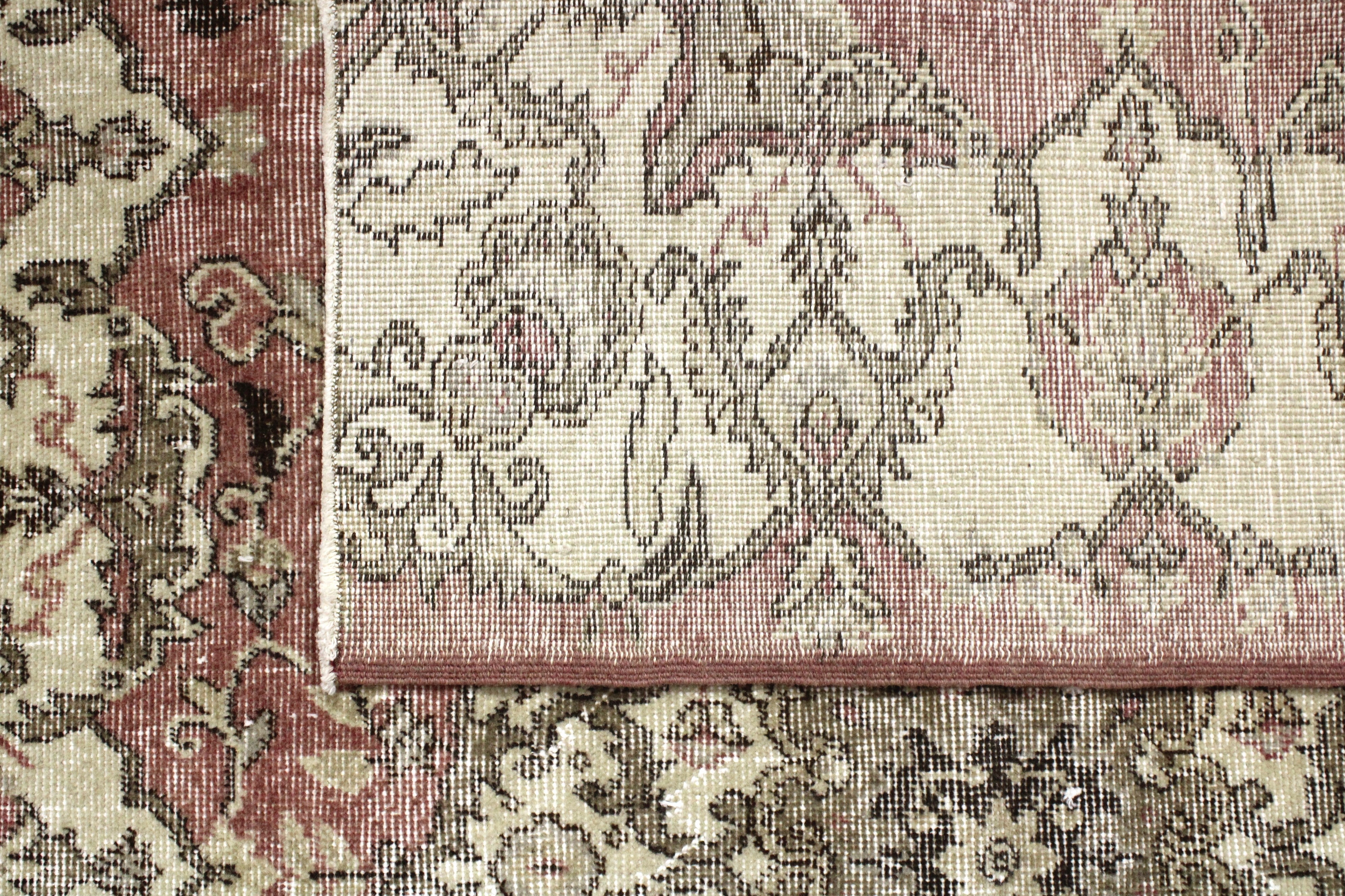 El Dokuma Anadolu Kök Boya Yün Halı