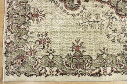 Hand-Knotted Vintage Turkish Rug (6'2" x 10'0")