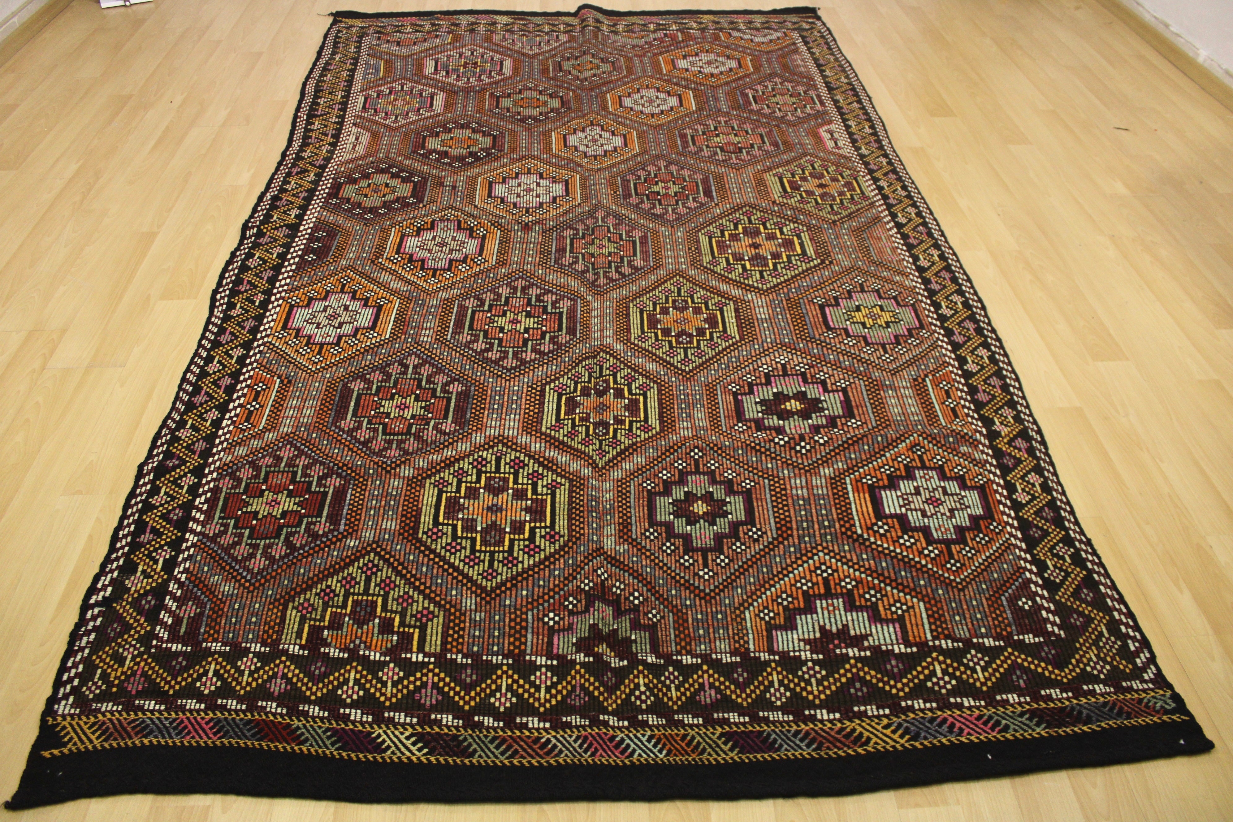 Authentic Handwoven Turkish Kilim