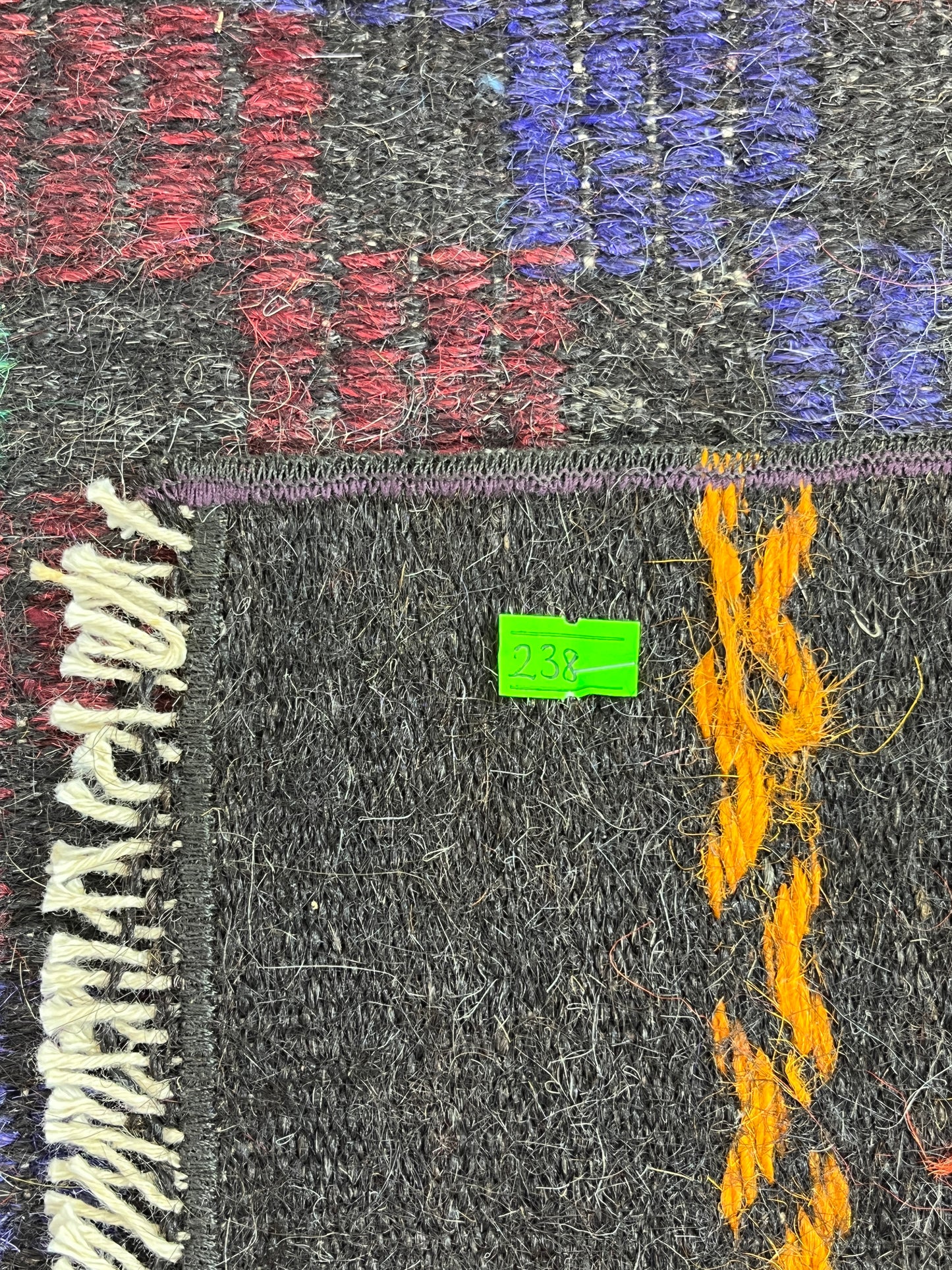 Handwoven Turkish Vintage Kilim (3'3" x 4'11")