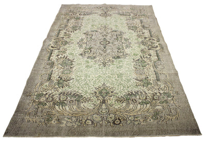 Hand-Knotted Vintage Turkish Rug (6'0" x 9'4")