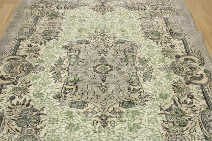 Hand-Knotted Vintage Turkish Rug (6'0" x 9'4")