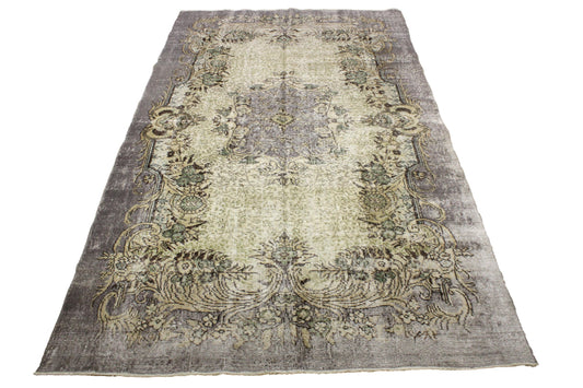 Hand-Knotted Vintage Turkish Rug (5'3" x 9'0")