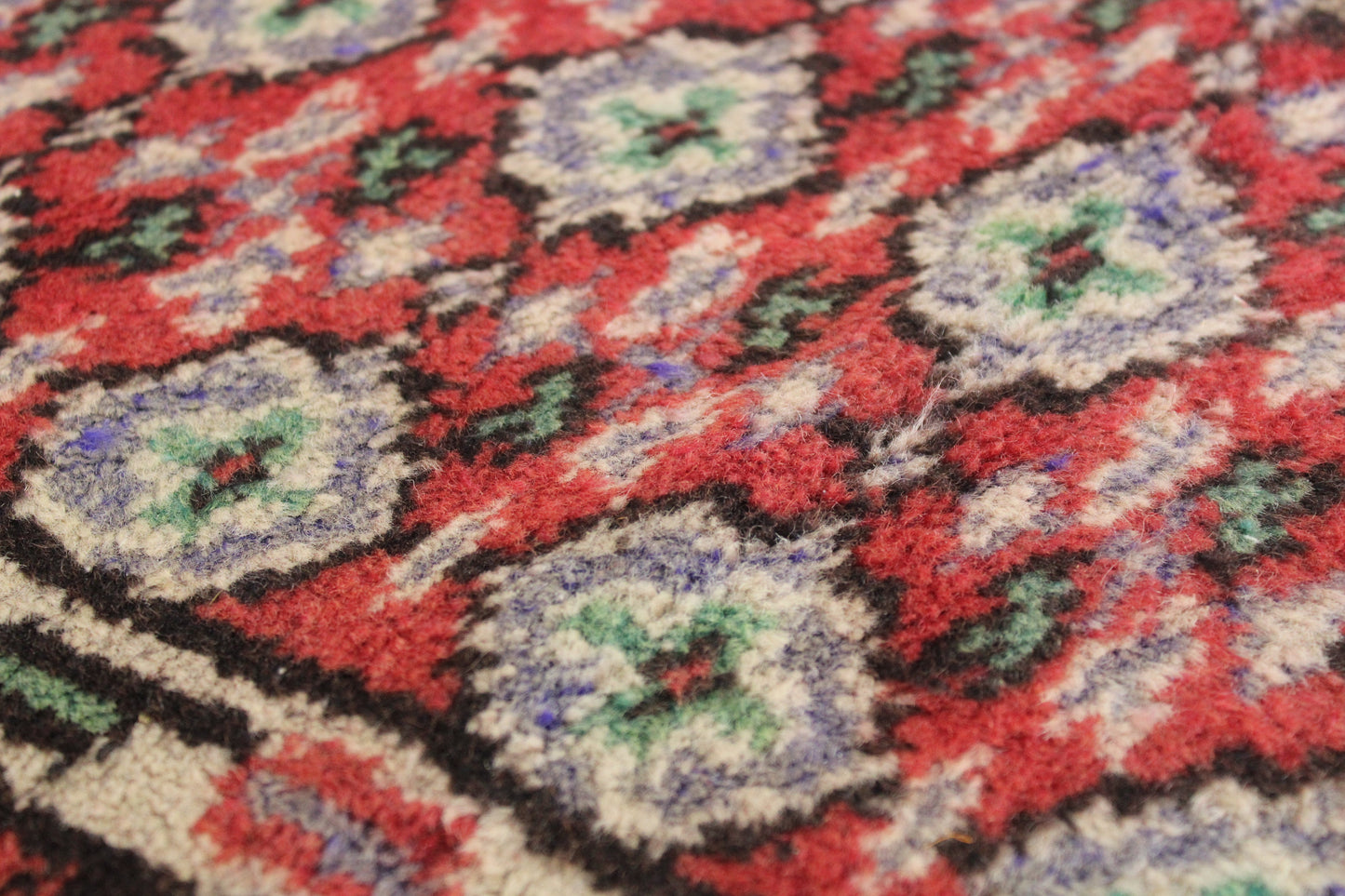 Hand-Knotted Vintage Turkish Rug (3'3" x 6'1")