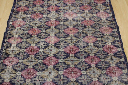 Hand-Knotted Vintage Turkish Rug (4'0" x 6'6")