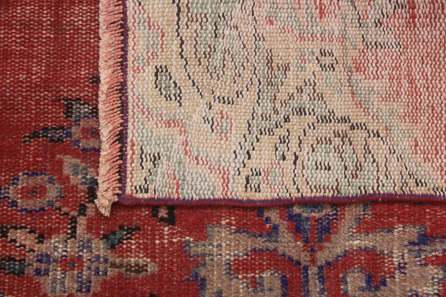 Hand-Knotted Vintage Turkish Runner Rug (2'8" x 7'9")