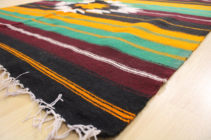 Handwoven Turkish Vintage Runner Kilim (4'12" x 10'7")