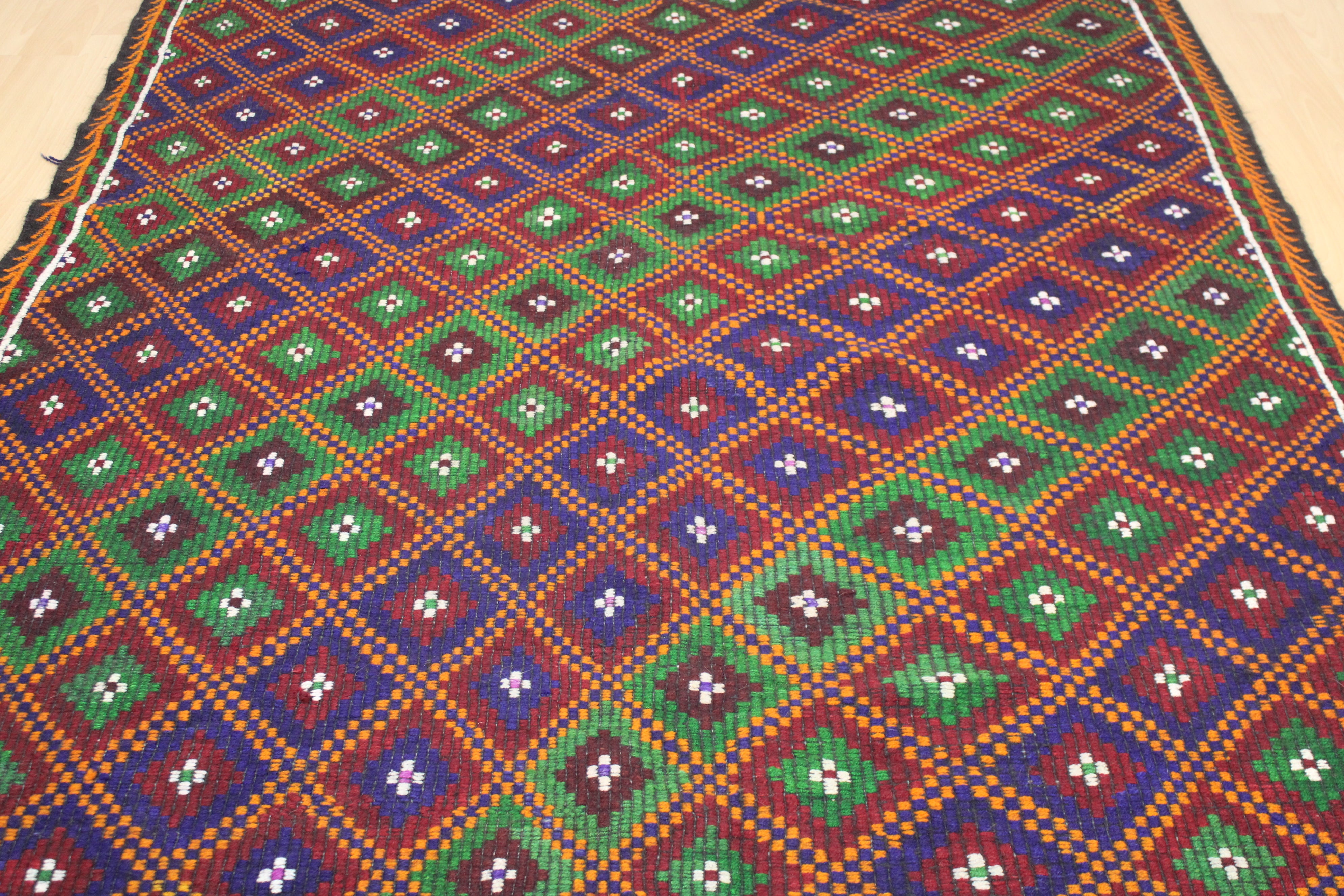 Authentic Handwoven Turkish Kilim