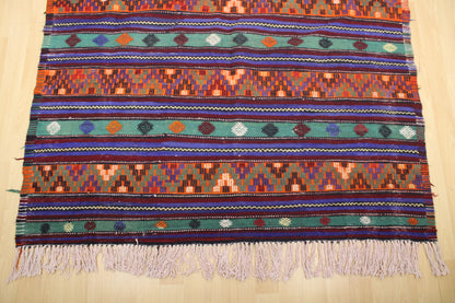 Handwoven Turkish Vintage Kilim (6'1" x 10'8")