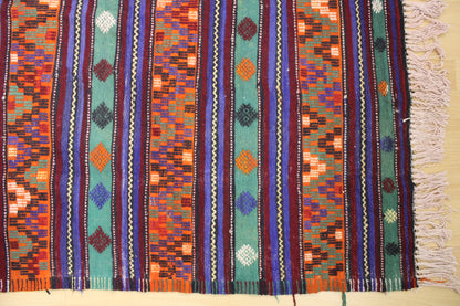 Handwoven Turkish Vintage Kilim (6'1" x 10'8")