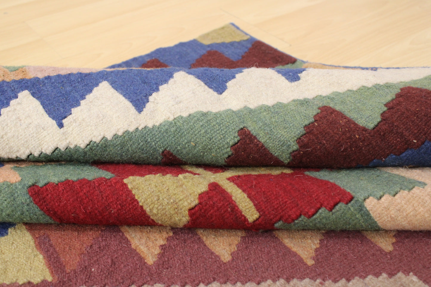 Handwoven Turkish Vintage Runner Kilim (3'7" x 8'9")