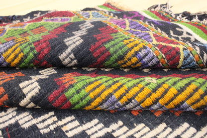 Handwoven Turkish Vintage Kilim (6'5" x 10'0")