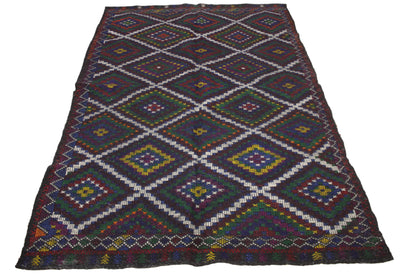 Handwoven Turkish Vintage Kilim (7'1" x 10'4")