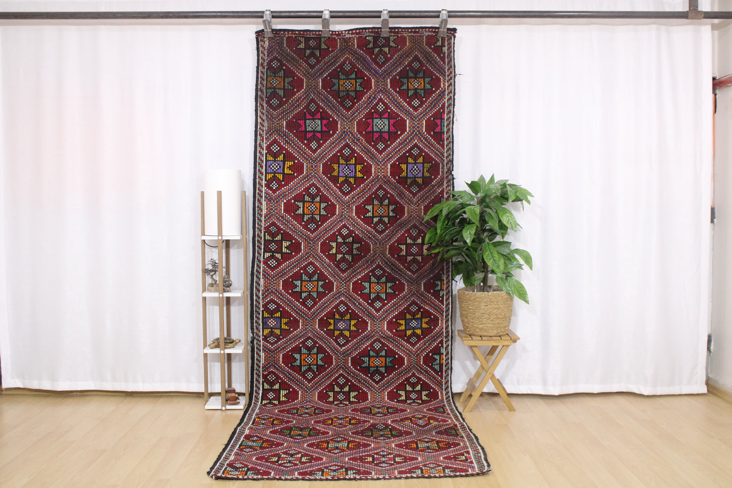 Vintage Turkish Anatolian Kilim