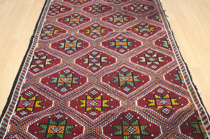 Vintage Turkish Anatolian Kilim