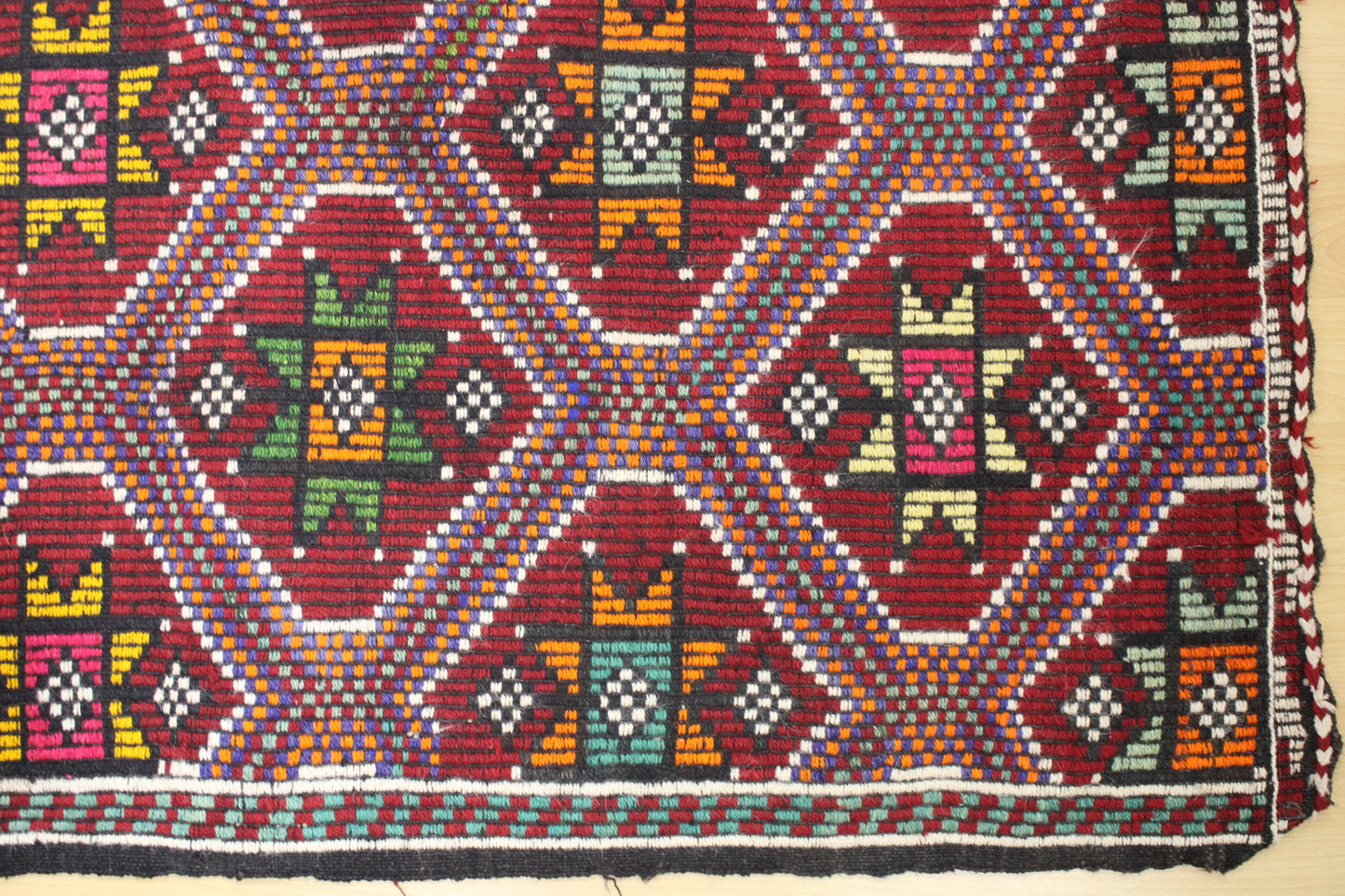 Vintage Turkish Anatolian Kilim