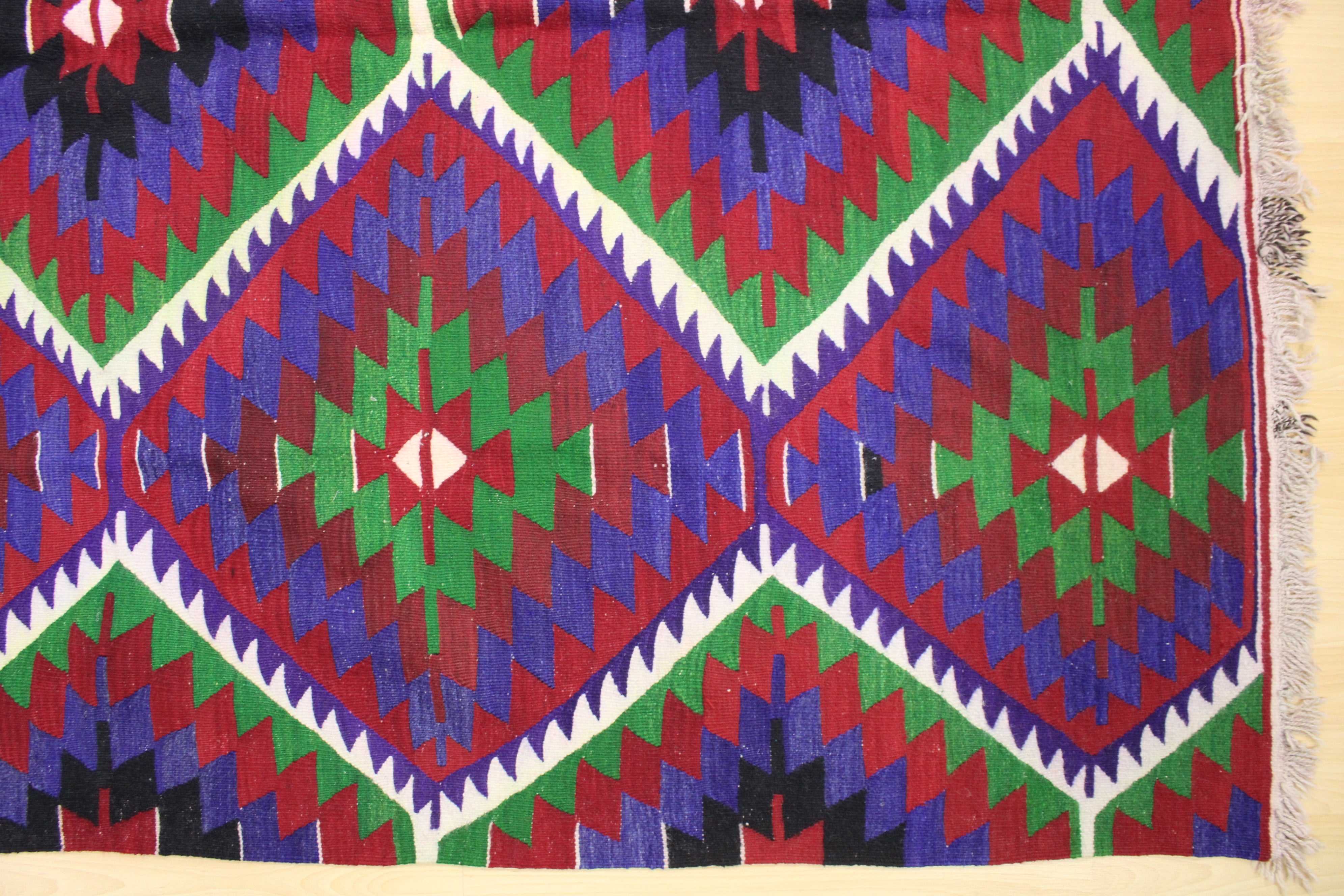 Authentic Handwoven Turkish Kilim