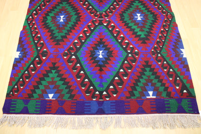 Handwoven Turkish Vintage Kilim (6'2" x 10'10")