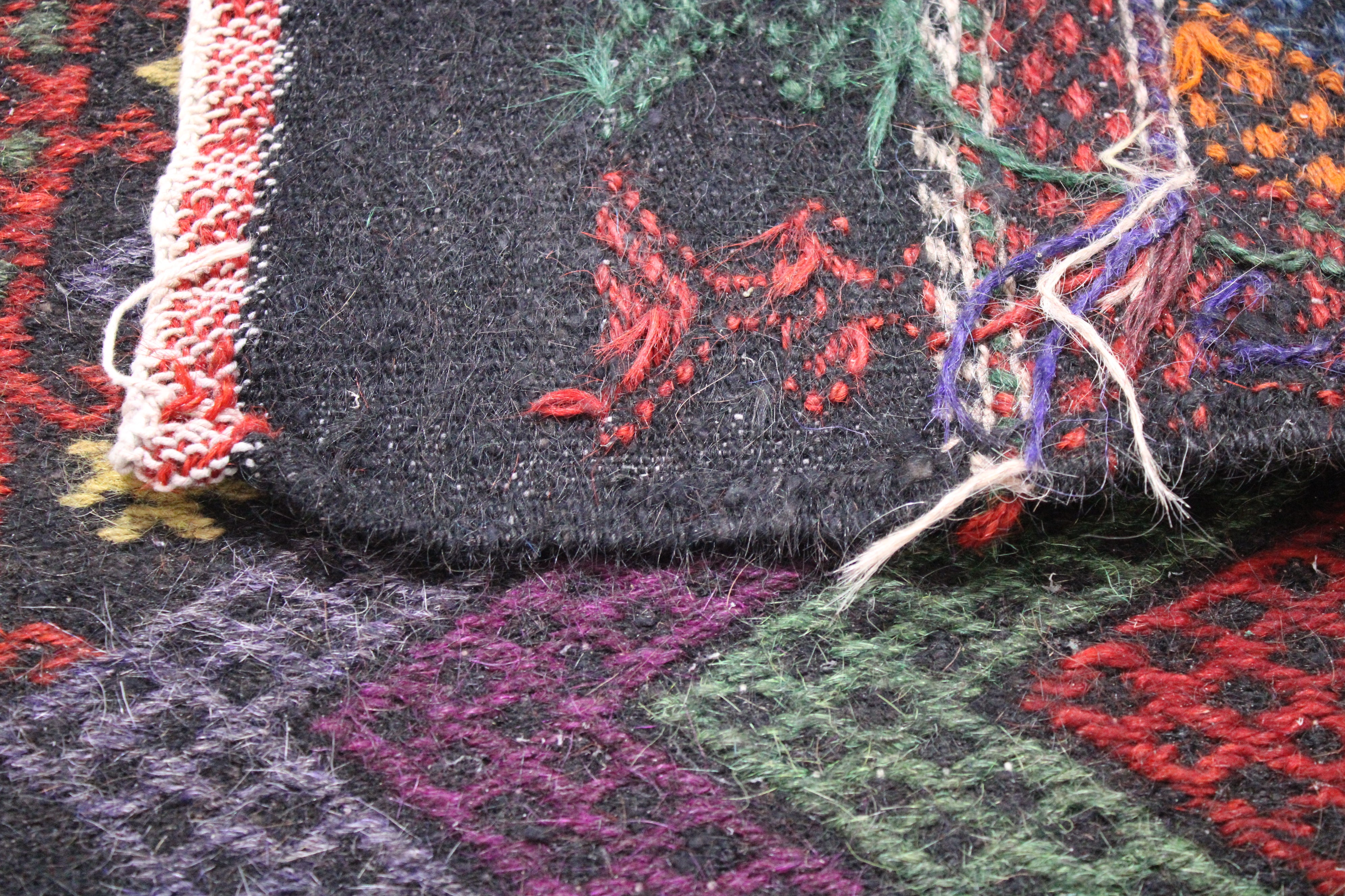 Authentic Handwoven Turkish Runner Kilim