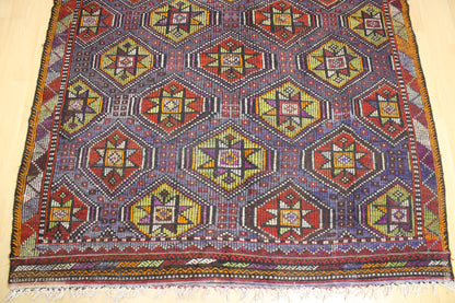 Handwoven Turkish Vintage Kilim (6'12" x 10'2")