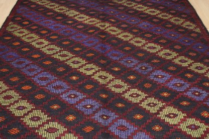 Handwoven Turkish Vintage Kilim (7'3" x 11'9")