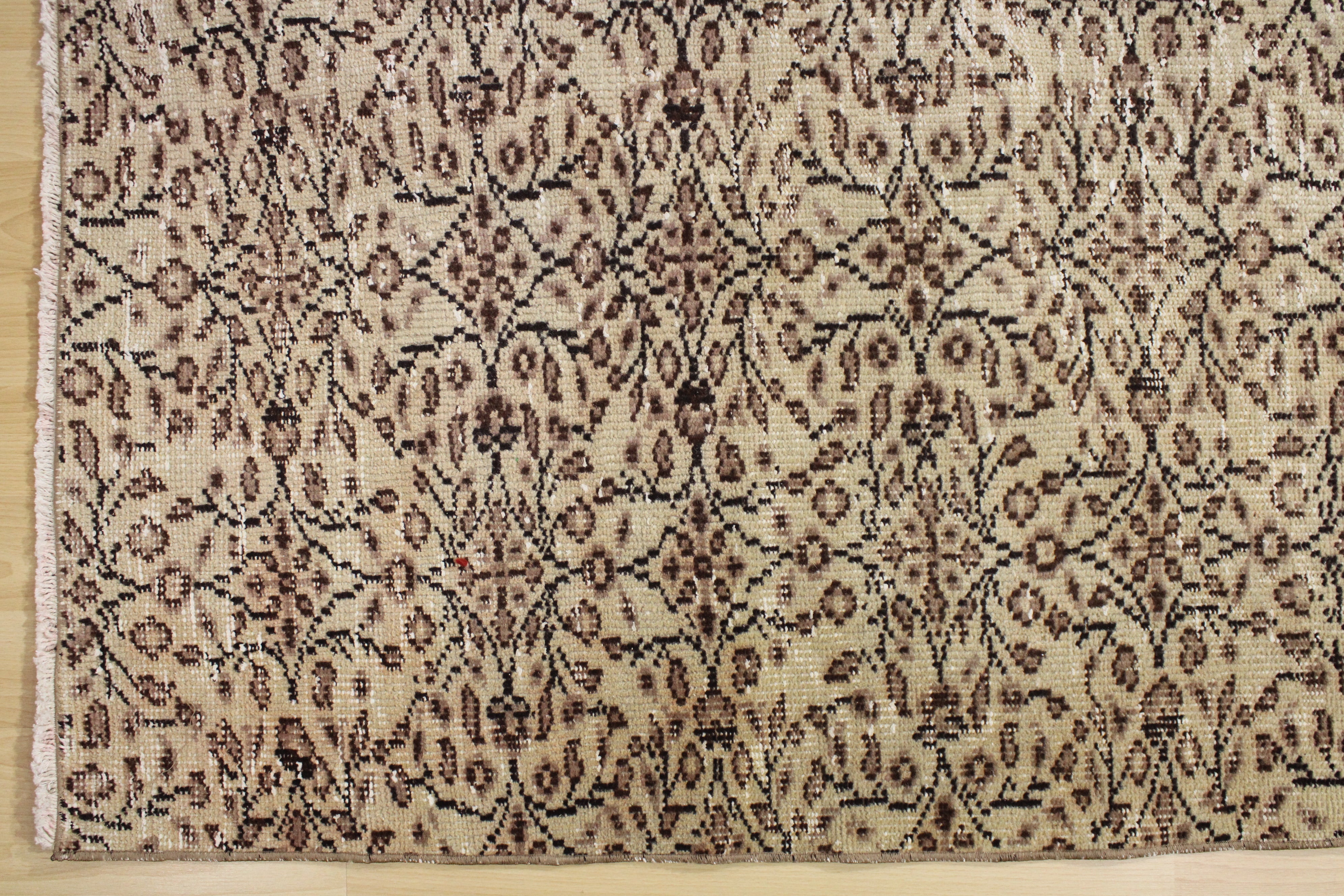 El Dokuma Anadolu Kök Boya Yün Halı