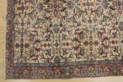 Hand-Knotted Vintage Turkish Rug (5'3" x 8'10")