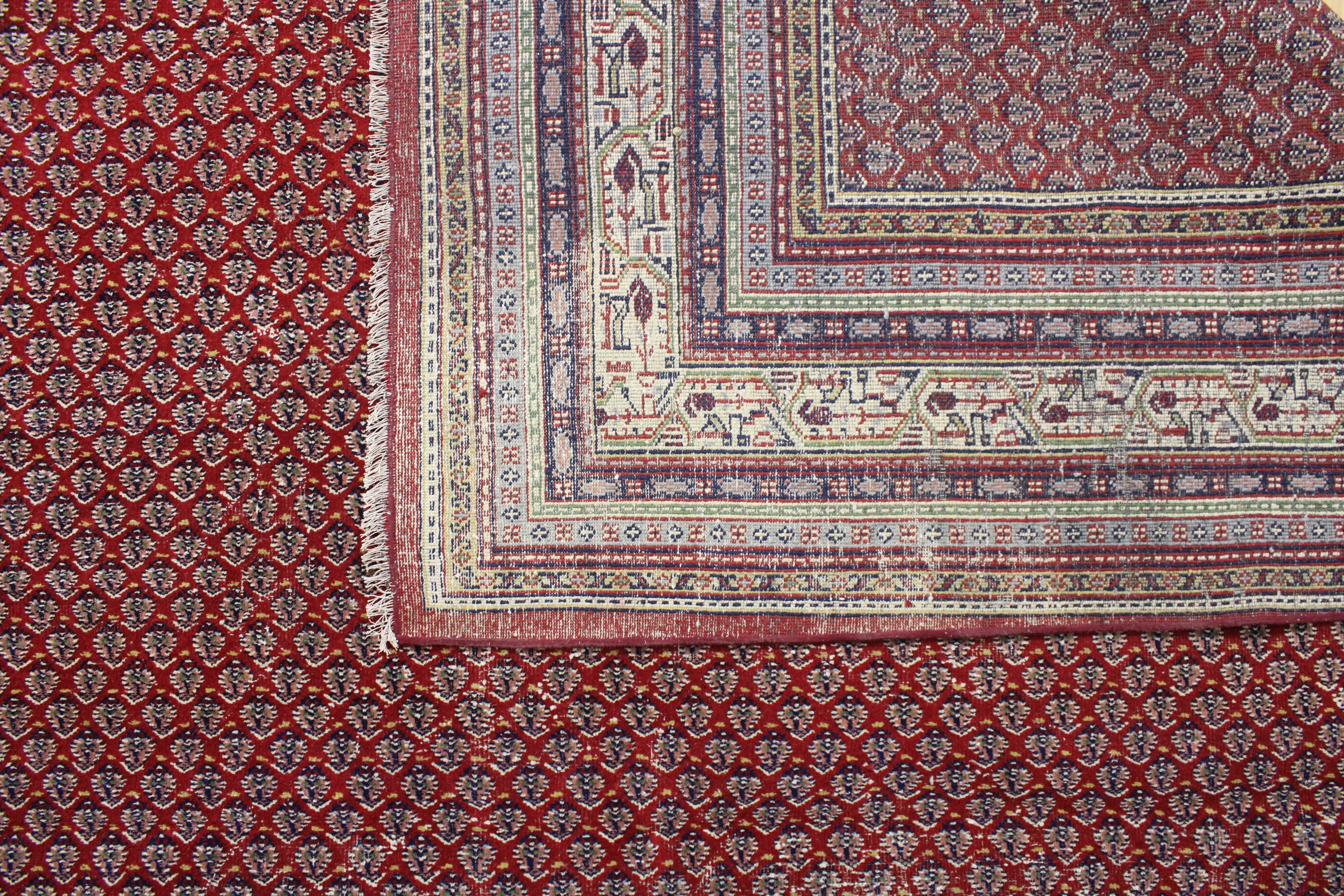 El Dokuma İran Kök Boya Yün Halı