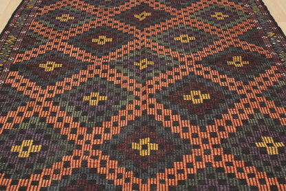 Handwoven Turkish Vintage Kilim (6'9" x 9'7")