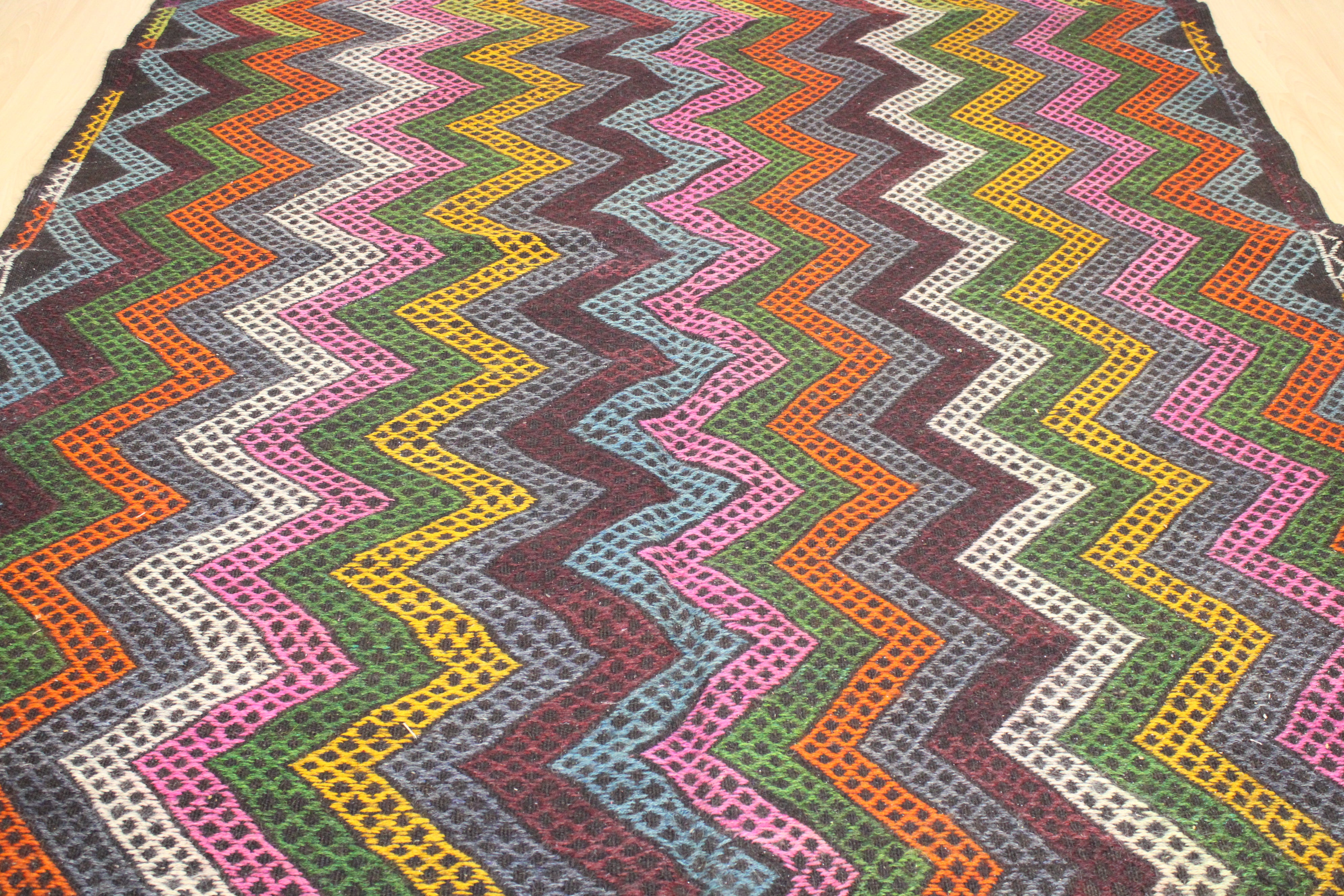 Authentic Handwoven Turkish Kilim