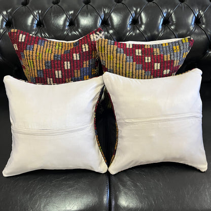 Ethnic Cushion Cover Set (16" x 16")