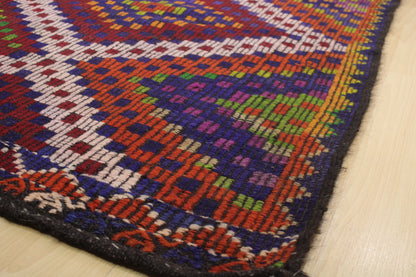 Handwoven Turkish Vintage Kilim (6'3" x 10'8")