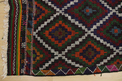 Handwoven Turkish Vintage Kilim (6'7" x 9'3")