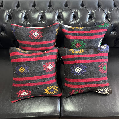 Ethnic Cushion Cover Set (16" x 16")