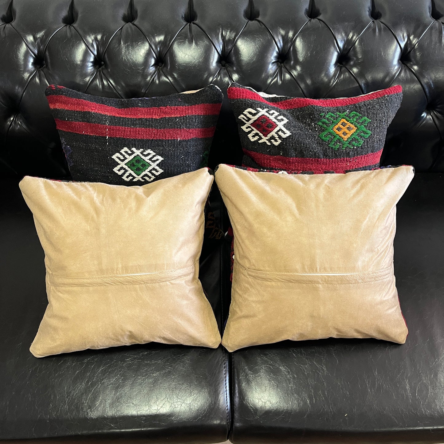 Ethnic Cushion Cover Set (16" x 16")